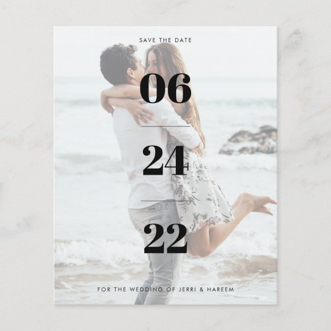 Photo Save the Date Flyer (Front)