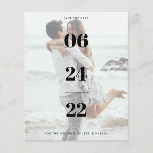 Photo Save the Date Flyer