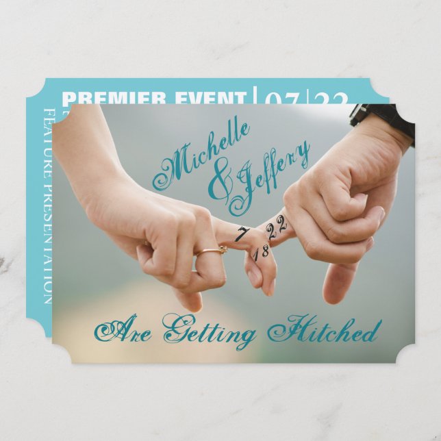 Photo Save the Date Invitation (Front/Back)