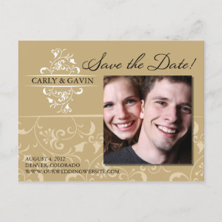 Photo Save the Date Postcard