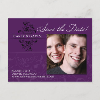 Photo Save the Date Postcard