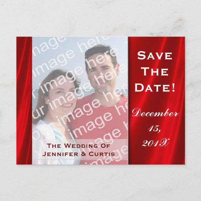 Photo Save The Date Postcards (Front)