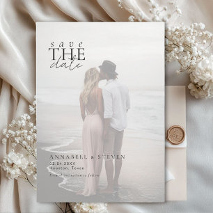 Photo "SAVE THE DATE" Save The Date