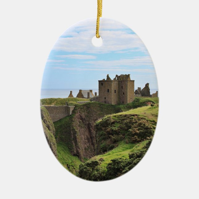 Photo Scottish Castle Ornament (Front)