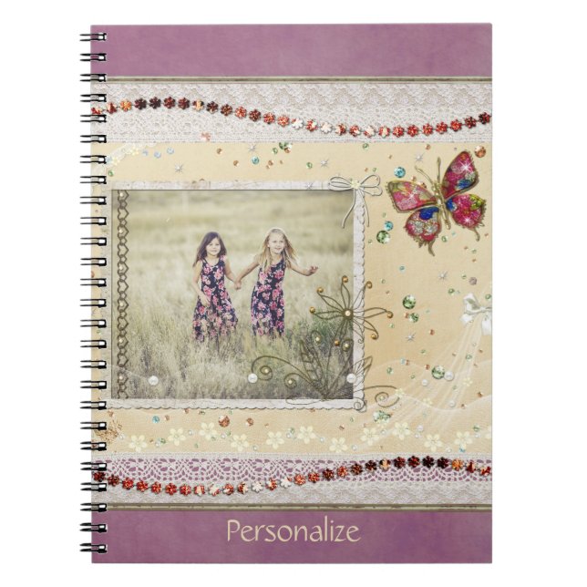Photo Scrapbook Page Notebook (Front)