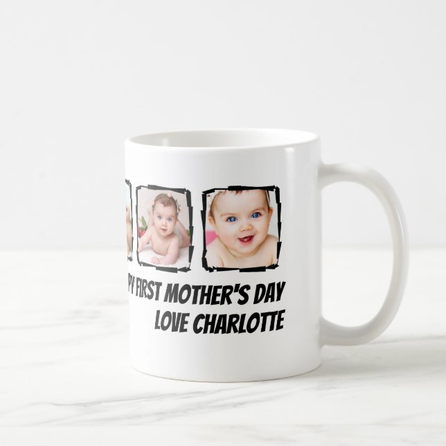 Photo Scribble Frame Personalised Mother's Day Coffee Mug (Right)