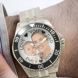 Photo Semi Transparent Border Overlay Dad Watch