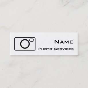 Photo Services Business Card