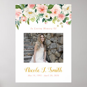 Photo Sign, Celebration Of Life Sign