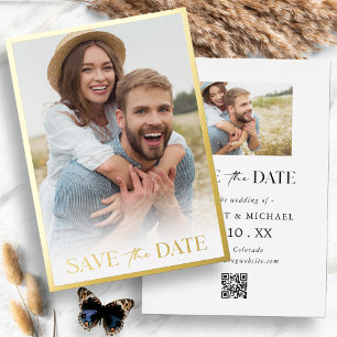 Photo Simple Save The Date