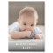 Photo & Simple White Text Stylish Modern Keepsake