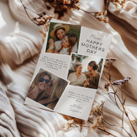 Photo Snapshot Mothers Day Card