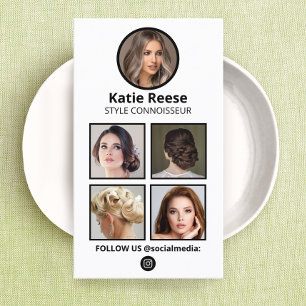 Photo Social Media, Instagram Business Card