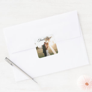 Photo square sticker