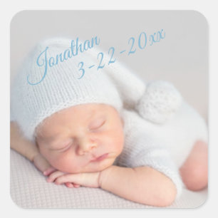 Photo Sticker Typography Envelope Sealer Party