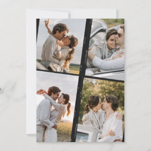 Photo Strip Modern Wedding Save the Date
