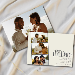 Photo Strip Modern Wedding Save the Date