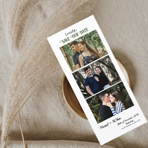 Photo Strip Save the Date