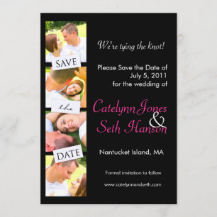 Photo Strip Save the Date! Save The Date