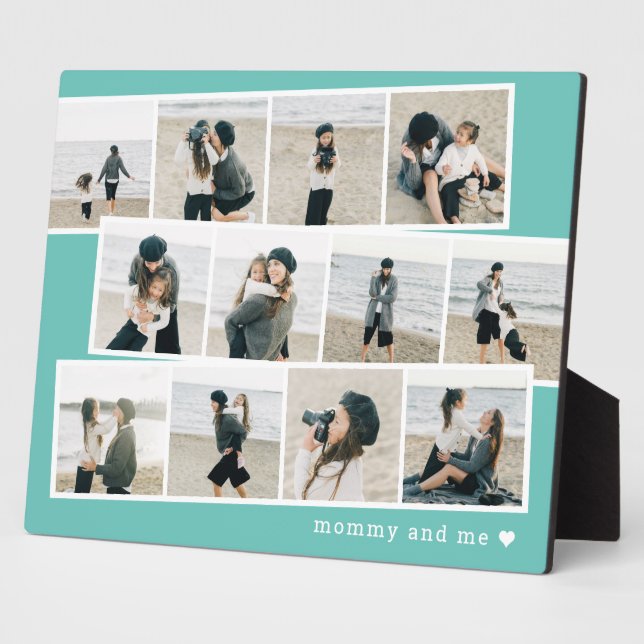 Photo Strips Custom Colour Desktop Plaque (Side)