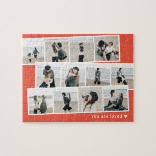Photo Strips Custom Colour Personalised Puzzle