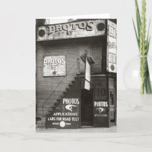 Photo Studio, 1934 Card