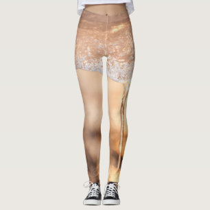 photo sun with through the ice on B Leggings
