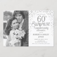 Photo Surprise 60th Anniversary - White Silver