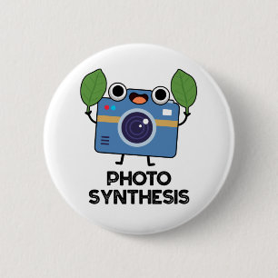 Photo Synthesis Funny Camera Pun 6 Cm Round Badge
