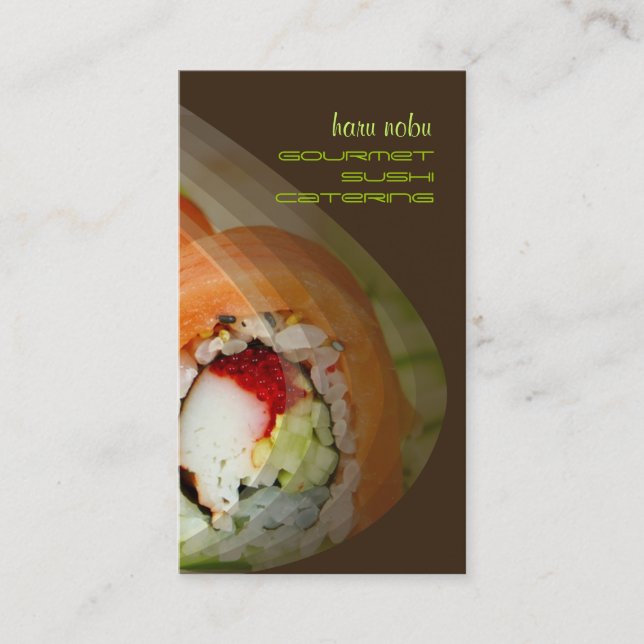 Photo template, add your own business card (Front)