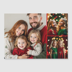 Photo Template Christmas Gift Card for Family
