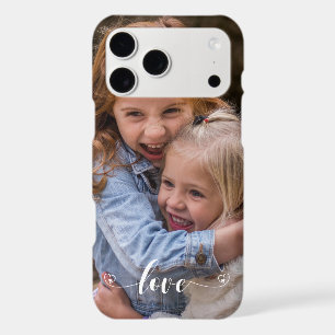 Photo Template Love Script Heart Family