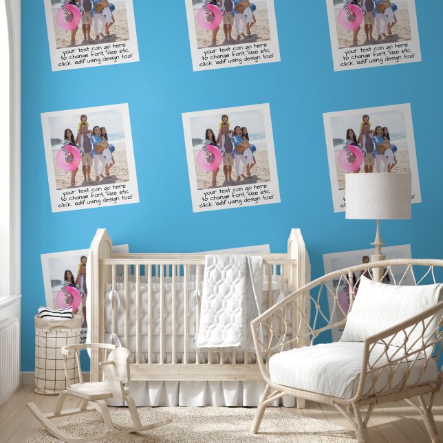 Photo Template Personalised Wallpaper (Kids)