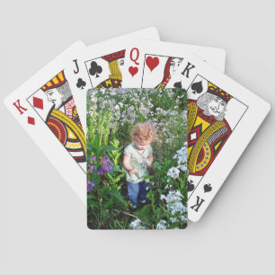Photo Template Playing Cards Gift for Grandma