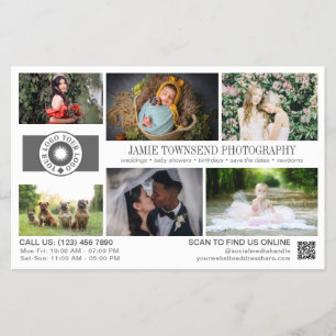 Photo Template Professional Photography Business Flyer