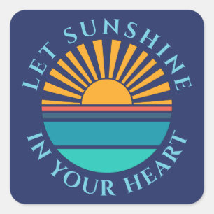 Photo Template Square Sticker