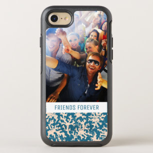 Photo & Text Beautiful Coral Pattern OtterBox Symmetry iPhone 8/7 Case
