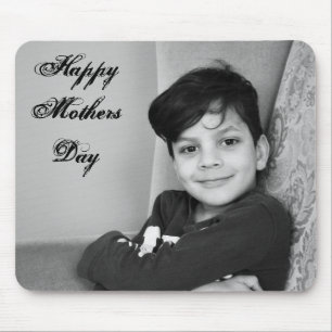 photo text template personal Mothers day Mouse Pad