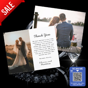 Photo Thank You Card Wedding BabyShower Graduation