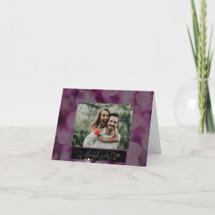 Photo Thank You from Couple Blank Inside Card