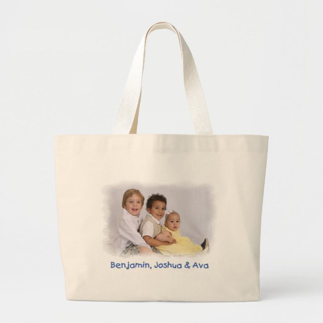 Photo Tote Bag - Custom Personalised (Front)