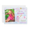 Photo Unicorn birthday invitation Magical unicorn