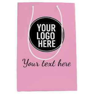 Photo Upload Sticker   Waterproof Square Label  Medium Gift Bag