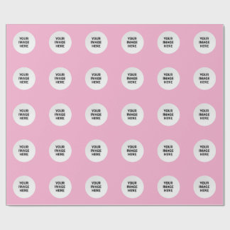 Photo Upload Sticker | Waterproof Square Label Wrapping Paper