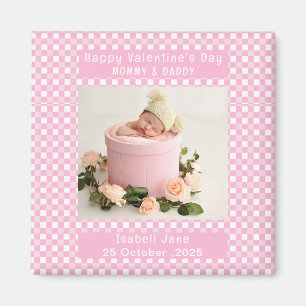 Photo Valentine For Mummy And Daddy New Parents Magnet