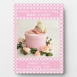 Photo Valentine For Mummy And Daddy New Parents  Plaque