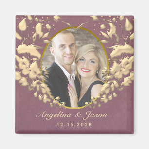Photo Wedding Favour Magnet