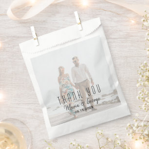 Photo Wedding Favour Treat Bag
