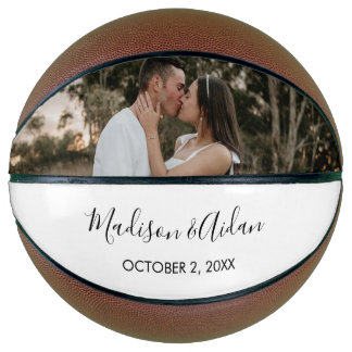 Photo Wedding Gift Personalised Custom Basketball