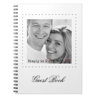 photo wedding guest book